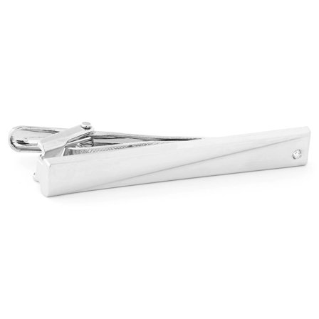 Solitary Stone Tie Clip for Men