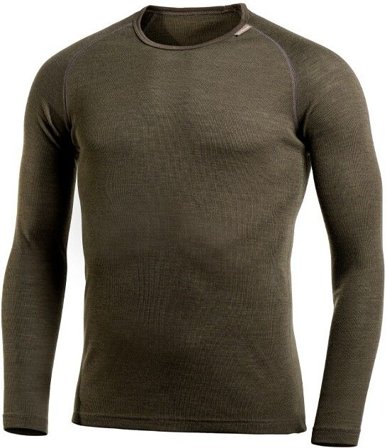 Woolpower Crewneck Lite Pine Green - Aluspaidat