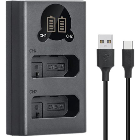 Batteriladdare för Nikon Kamera MH-24 Laddare, D5100 D3400 D5300 D5500 D5600