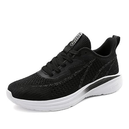 Herrskor Flyknit Sneakers Andas Slip-On löparskor n2205