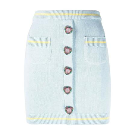 Chiara Ferragni Collection, Gonna skirt Niebieski, Kobieta, Rozmiar: XS