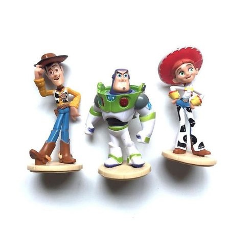 3-delt lekemobiliseringsfigur Buzz Lightyear, Tracey Woody-dukke