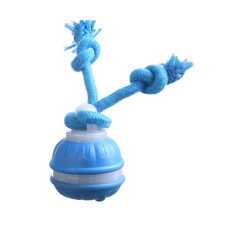 Automatisk hoppende bold til hundelegetøj med interaktiv lyd, tyggebestandig ABS til indendørs og udendørs hvalpeleg