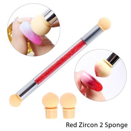 Ombre Nail Brush Svampar Set Gradient 06