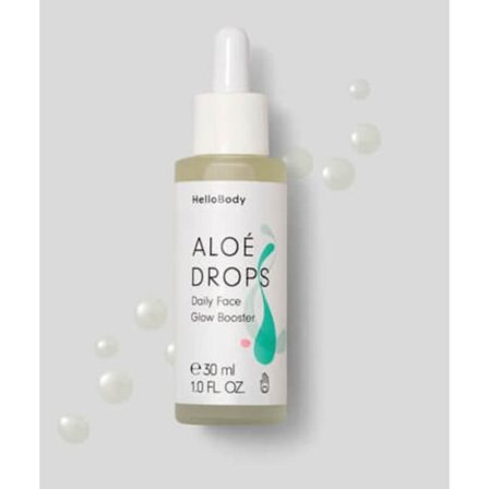HELLO BODY - ALOE DROPS - Radiance Booster Oil Serum 30mL