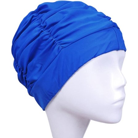 BLÅ - Svømmehette - Trendy - Original - Spesialdesignet for s