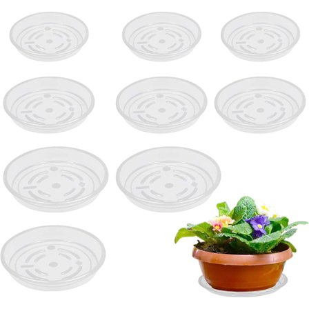 Dewenwils 10 stk. Underskåle til Blomsterpotter, Underskålsbakker