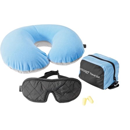 Cocoon Travel Set Ultralight pillows Blue OneSize