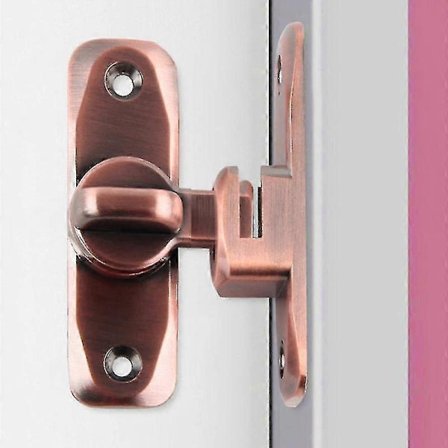 90/180 Graders Dörrlåsspänne, Rätvinkelspänne, Dörrspänne, Bolt Ladugårdsdörrlås, Skjutdörrlås, Skåplås