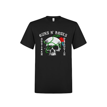 Guns N ́ Roses Skull Revision T-Shirt