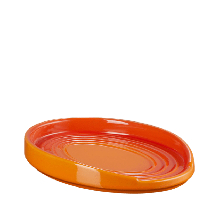 Le Creuset Oval grytskedhållare stengods Köksredskap Unisex Orange 16 CM
