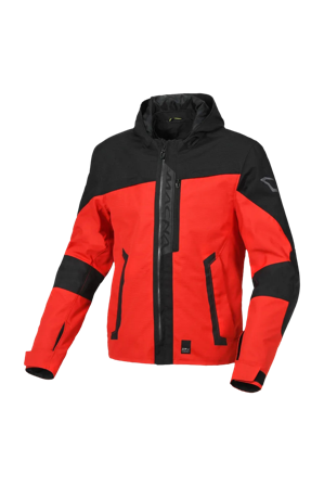 Motorradjacke Macna Riggor Rot/Schwarz S