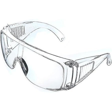 Höstkampanj, säkerhetsindustriella skyddsglasögon Anti Scratch Spectacles Glasögon, För Diy, Lab, Svetsning, Slipning, Cykling, laboratorium 2 st