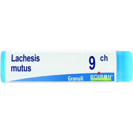 Boiron Lachesis Mutus Globuli 09Ch Dose 1g
