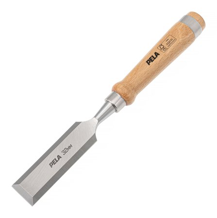 PELA 548297 Stämjärn med trähandtag 32 mm, Handverktyg