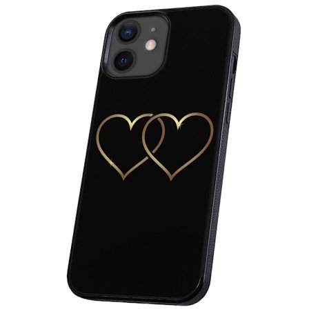 iPhone 12/12 Pro - Cover/Mobilcover Double Hearts