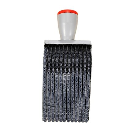 Multifunktionel 12 Cifret Alfabet Rulle Stempel Gummi Stempel Engelsk Bogstav Nummer Prægning DIY Scrapbooking R