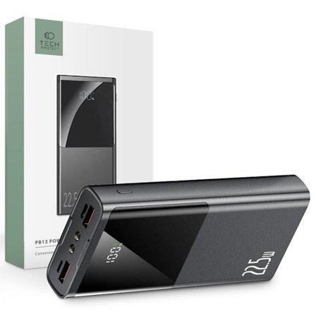 Tech-Protect Power Bank 20000 mAh - Grå