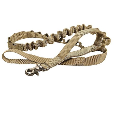 Mordely Tactical Military Dog Leash, Quick Release Elastic Leads Rope
