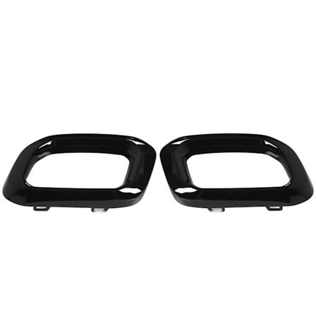 Pakoputkenpäiden suojalistat kehys Benz GLC GLE GLS -luokkaan X253 C253 W167 V167 C167 X167 AMG Line 2020 2023 Kiiltävä musta