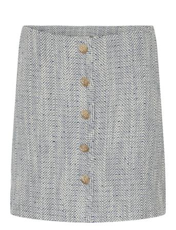 Yasnorali Hmw Short Skirt - Ex Grey YAS