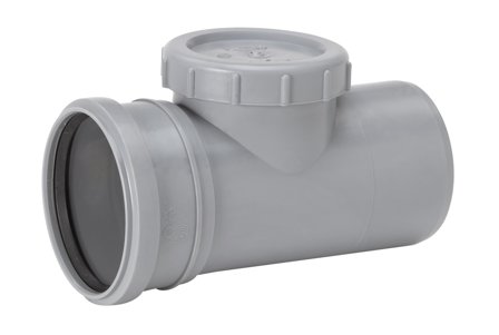 Uponor 3002601821 Puhdistusyhde 75 mm, Sisätilaviemäri