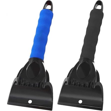 Isskraber til bil, isskraber til bilrude, 2-pak ridsefri isskraber, isfjernelsesværktøj