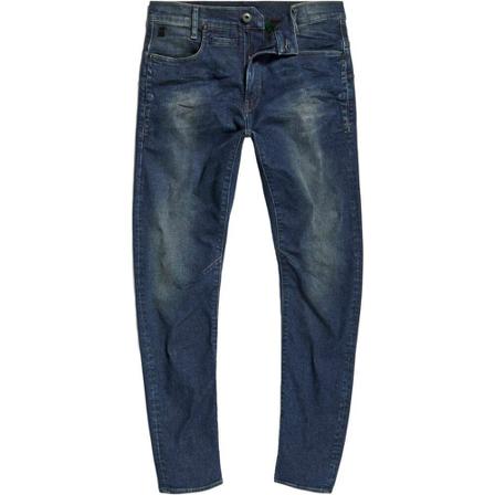 G-star, D-staq 3d slim antique forest blue superstretch Blauw, Heren, Maat:W30 L34