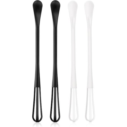 Pakke med Multifunksjonelle Mini-Visper, Eggvisper for Matlaging, Små Visper for Visping, Piskning, Blanding av Ingredienser, Rørning av Sauser