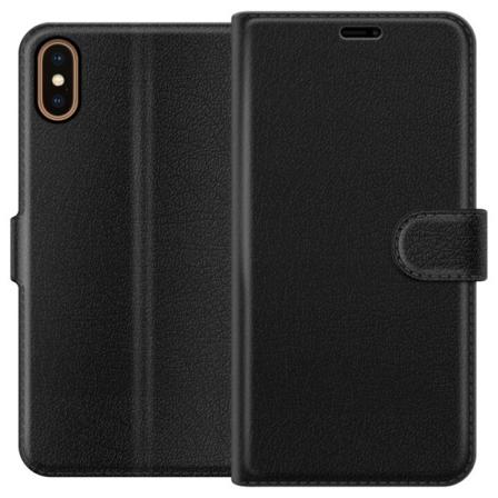 Apple iPhone XS Musta Kotelo PU