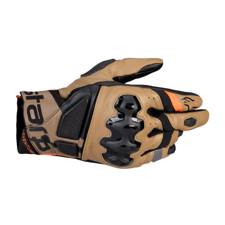 Rękawice Motocyklowe Alpinestars Belize V3 Drystar Czarny/Gobi Brown/Piaskowy S