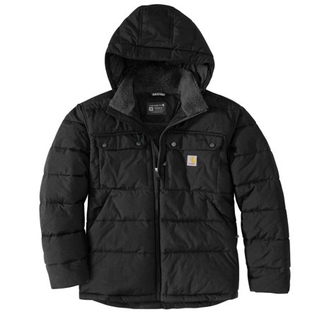 Carhartt 107082N04-XXL Jacka Väderbeständig, slitstark, värmande och lätt Svart, Kläder