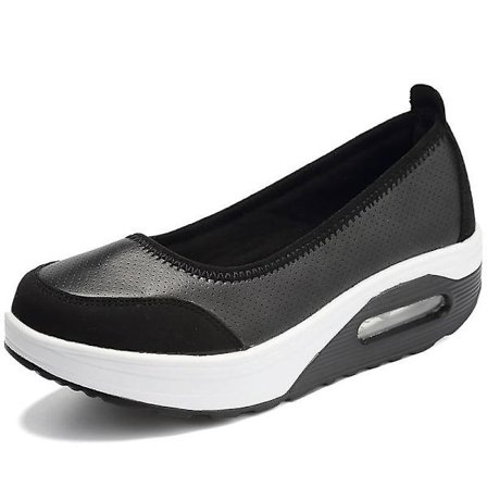 Dam Flats Sweet Shallow Bekväma Slip-on Platform Balett Sneakers
