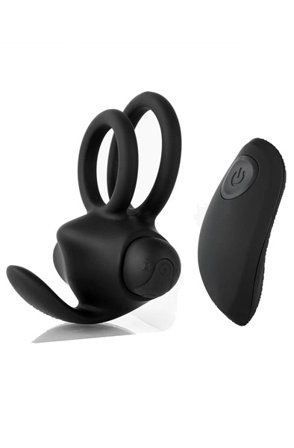 Tardenoche Reerin Dual Vibrating Ring USB Remote Control - Woome.pl