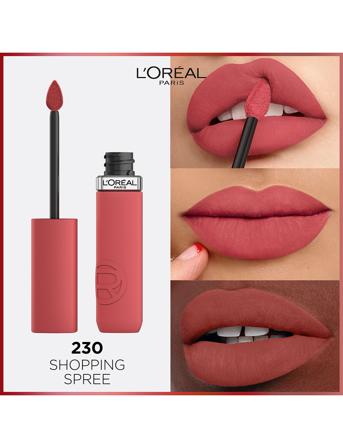 L'oréal Paris Infaillible Matte Resistance 230 Shopping Spree Lipgloss Sminke Nude L'Oréal Paris*Betinget Tilbud