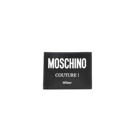 Moschino Card Holder , Zwart , Heren , Maat: ONE Size