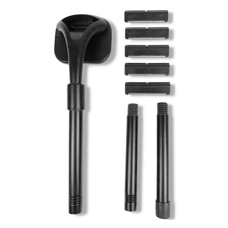 Bärbar Kroppshårrakapparat för Män Rygg Långt Handtag Ryggrakhyvel Groomer Hårtrimmer för Hela Kroppen Epilator Verktyg~04066