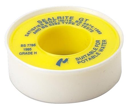 Unipak Sealrite GT Gängtape 5 m bredd 12 mm, Maskintillbehör & förbrukning