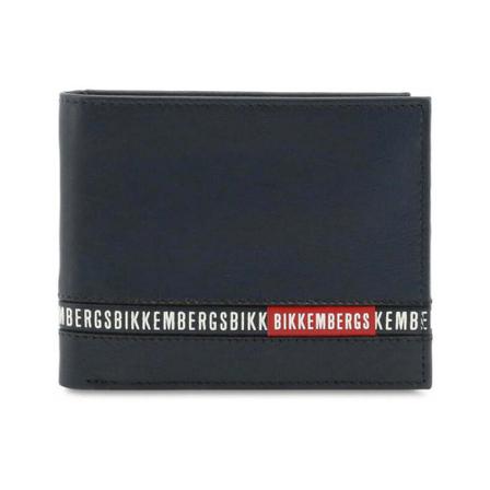 Bikkembergs wallet , Blauw , Heren , Maat: ONE Size Portefeuilles