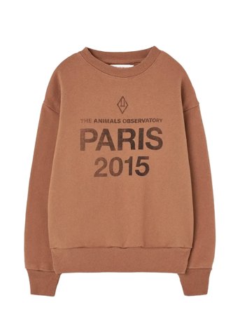 THE ANIMALS OBSERVATORY Sun Almond Brown Bear Sweatshirt - Brown - 4 Y