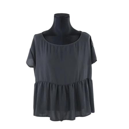 American Vintage Pre-owned Polyester tops Grå, Dame