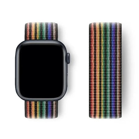 Nylon Loop Armband för Apple Watch band 44mm 40mm 45mm 41mm 46 42mm 49mm 44 45 mm armband iWatch serie 10 9 SE 7 6 5 4 Ultra 2