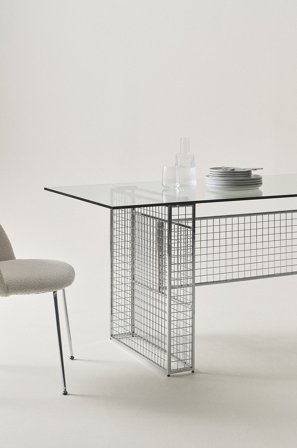 Jotex - Spisebord 90x205 Cm Krom - MEKKO - Kjøp Spisebord hos Jotex