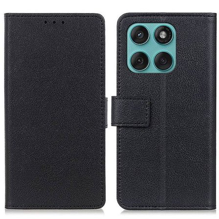 Motorola Edge 60 / 60 Fusion Fodral Läder Svart