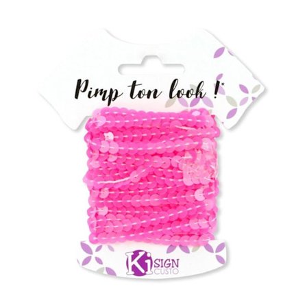 Fluo Vaaleanpunainen Nauha 6m Leveys 6 mm