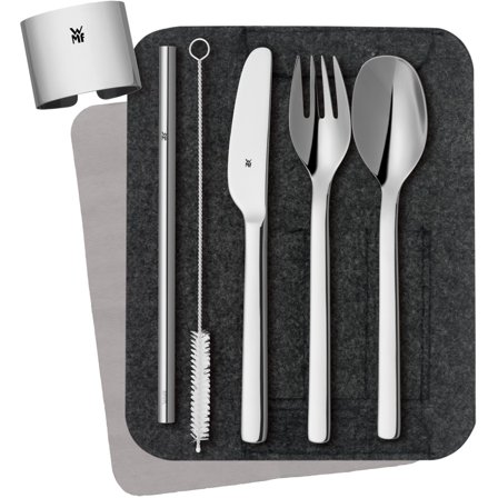 Wmf My2Go picnicsæt, 8 dele, poleret stål - Rustfri blank stål | KitchenOne