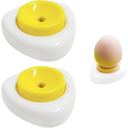 2 stk eggepisker, halvautomatisk kjøkkenbar-kokeredskap, kyllinghull-eggeskiller
