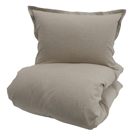 Halvor Bakke Trae Sengesett Lin Beige 200x220