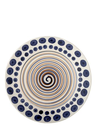 Shama Plate Patterned Bloomingville