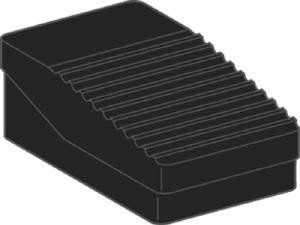 Schneider Electric XPEM111 Fotpedal uten dekning Blå, 1 trinn, Elfordeling & strømforsyning